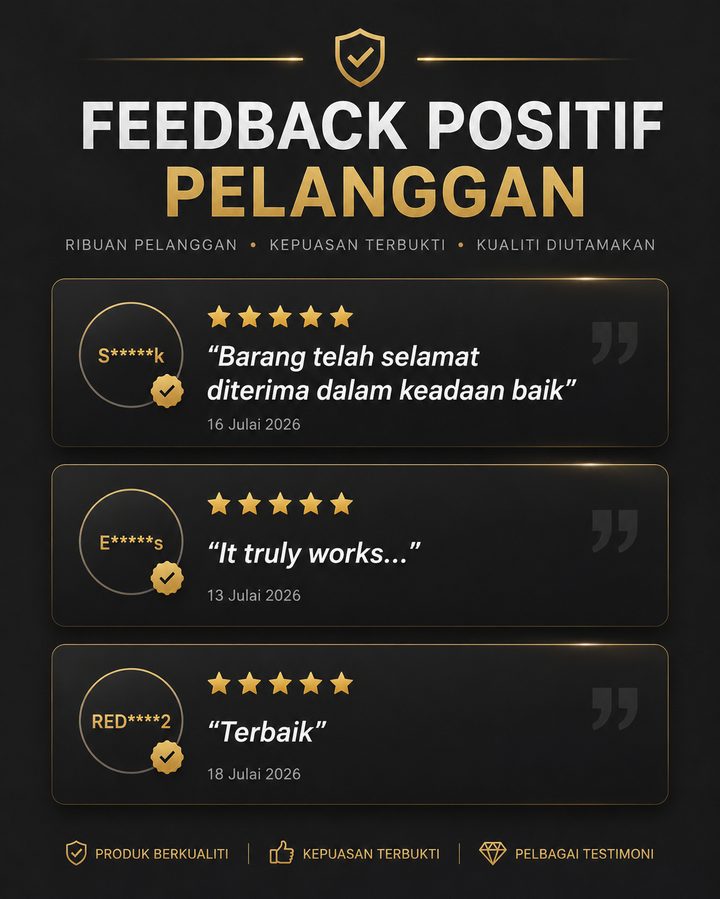 Review pelanggan Gambir Serawak Asli